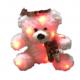 Washable 0.25m 9.84 Inch Xmas Light Up Belly Stuffed Animal Cuddly Toy