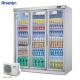 Elegant 220V Commercial Beverage Refrigerator Practical Split Type