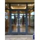 Stainless Steel Exterior Double French Doors 72x96 ODM