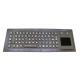 2mm Key Travel  Wireless Keyboard With Touchpad Stainless Steel Kiosk IP67