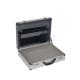 Silver Aluminum ABS Diamound Breif Attache Case With Pick and Pluck Foam Inside