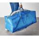 Super Strong Promotional Matt Laminated PP Woven Shopping Luggage Packing Bag With Zipper Luggage Shopping Bag