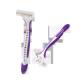 Twin Stainless Steel Blade Men's Disposable Razors For Face Cleansing