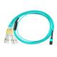 LC UPC 12 Core MPO MTP Cable OM3 Mulit Mode Network Fiber Optical Patch Cord