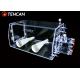 Laboratory Transparent Glove Box Water and Oxygen Removal 30mm Thickness
