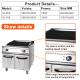 Stainless Steel Gas Grill With Cabinet 1.2/1.76Kg/h Gas Consumption For Quick Service Restaurants