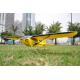 Yellow 2.4Ghz Anti - Crash Mini Piper J3 Cub Remote Controlled Ready to Fly RC Planes