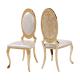 50x59x112cm Gold Wedding Chairs stainless steel Royal Furniture Chairs
