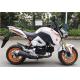 White Street Road Motorcycle 4 Stroke Gasoline Engine Chain Transmission