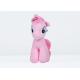 Super Soft Fabric Rainbow Pony Toy Pink Color Machine Washable Mini Size