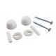 Vertical Ground Fixed Toilet Anchor Bolts , Toilet Bowl Mounting Bolts 6*70mm