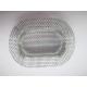 Oval Stamping Stainless Steel Wire Mesh Filter Screen 80x80 120x120