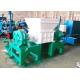 PC Auto Control Commercial Tire Shredder / Tire Crushing Equipment CE Certificated