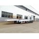 Hydraulic Extendable 60 Ton Gooseneck Low Bed Semi Trailer