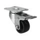 Plate Brake Caster for Edl Mini 1.5 35kg in Black 26215-03 Diameter 38mm ColorBlack