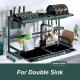 Green Gold Over The Sink Drying Rack Stainless Steel Material 850mm Width
