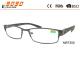 Unisex fashion design reading glasses with stainless steel, Power rang : 1.00 to 4.00D