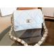 17cm Length Chain Shoulder Bag Daily Travel With Shallow Gold Hardware