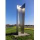 Large Modern Custom Abstract Stainless Steel Sculpture for Outdoor Decoration