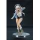 Decorative Adult Anime Figures , Japanese Toy Figures With Base Navy Style