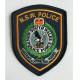 Customer Design Iron on Embroidery Police Patches for clothing accessories and hat