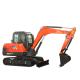 4 Cylinder Water Cooling 6 Ton Mini Excavator Customized Color