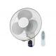 16'' Plastic Wall Hanging Fan , Remote Control Decorative Wall Mounted Fans
