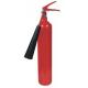 Durable Carbon Steel Cylinder , High Gloss Polyester Powder Paint 3kg Co2 Fire Extinguisher