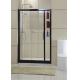 Black Inline With Frames Shower Screen With Outside Shampoo Case  CE / EN14428 Certification