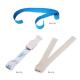 First Aid Supplies White Elastic Tourniquet With a Simple Plastic Lock
