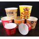 150oz Disposable Food Containers Paper Popcorn Buckets For Restaurants