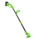 12V Electric Cordless String Trimmer Edger Stringless With Telescopic Handle