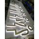 Aurora Acrylic Side Lit Channel Letters Electroplated / polished