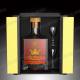 Luxury Matt Black Rigid Cardboard Whisky Paper Gift Box for Liquor Set Packaging