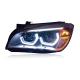 Modified Spoon Angel Eye Daytime Running Light Headlight Assembly for BMW X1 11-15 Years
