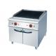 Stainless Steel 304 / 201 Commercial Induction Griddle Electric Grill With Cabinet