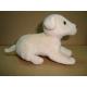 2012 New Design Soft Velboa White Puppy Realistic Custom Plush Toy for Kids