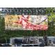 Stage Outdoor Led Screen Rental , Hanging P6 Full Color Led Display For Event Hire
