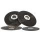 Polishing 90mm 107mm Flap Disc Grinding Wheels with Durable Fiberglass Backing Plate
