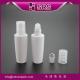white PET roll on cosmetic packaging bottle for cream