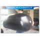 0.9mm PVC Tarpaulin Black Inflatable Advertising Balloons Airtight OEM / ODM
