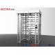 Stainless Steel Full Height Turnstile Pedestrian Secure Channel 0.2s Opening / Closing Time
