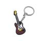 Fashionable PVC Key Chains PMS Color Polyvinyl Material With One Both Sides