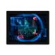 PCAP VGA Embedded LCD Panel Monitor DC12V Support Medical Gloves Touching