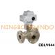 L T Tee Pattern 3 Way Stainless Steel Electric Actuator Ball Valve