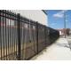1800mm 2100mm 2400mm High x 2400mm Wide Steel Fence Used For Road