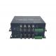 AHD CVI Fiber optic converter, 1-8 CH 1080P video fiber optic transmitter with reverse RS485 data HD Video