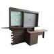 Fully Assambled Furniture TV Stand , Stone Top Solid Oak Writing Desk