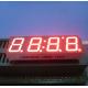 Ultra Red 0.39 Led Clock Display Common Anode 4 Digit 7 Segment For Instrument Panel