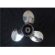 Inboard Stainless Steel Propeller For Yamaha Motor 15HP New Condition